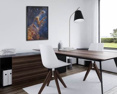 Tablou canvas "Stalpii Creatiei " 90 x 50 cm [2]