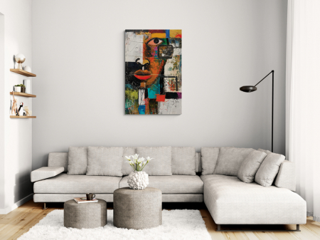 Vis fragmentat, portret abstract [1]