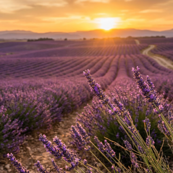 10 buc. Pachet Lavandă Mov Angustifolia - Butași 20-30 cm (Rădăcină Liberă) [7]