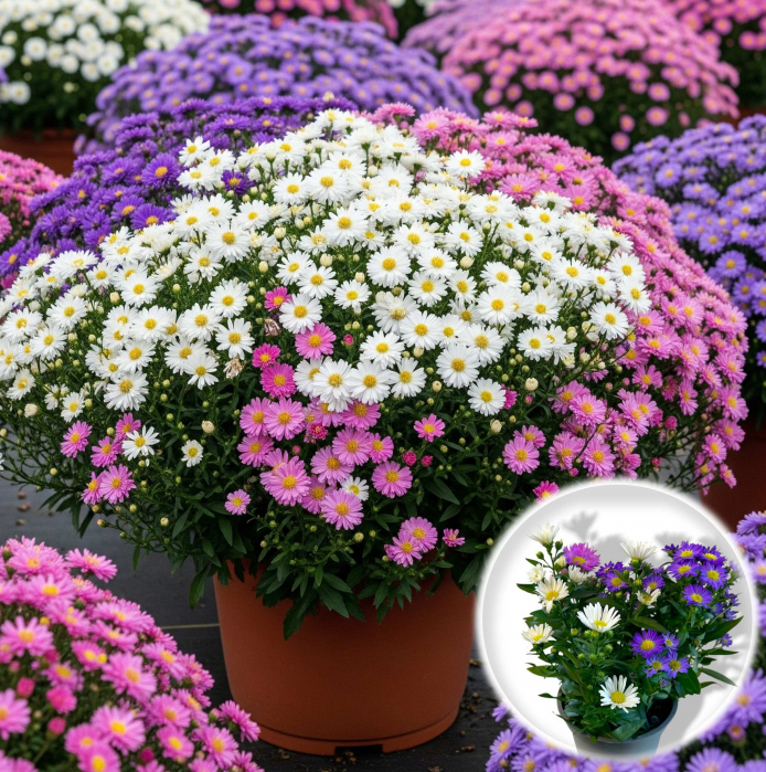 Aster - Mix (25cm+) [4]
