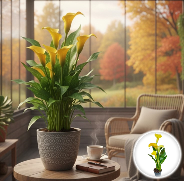 Calla - Zantedeschia Galbena [1]