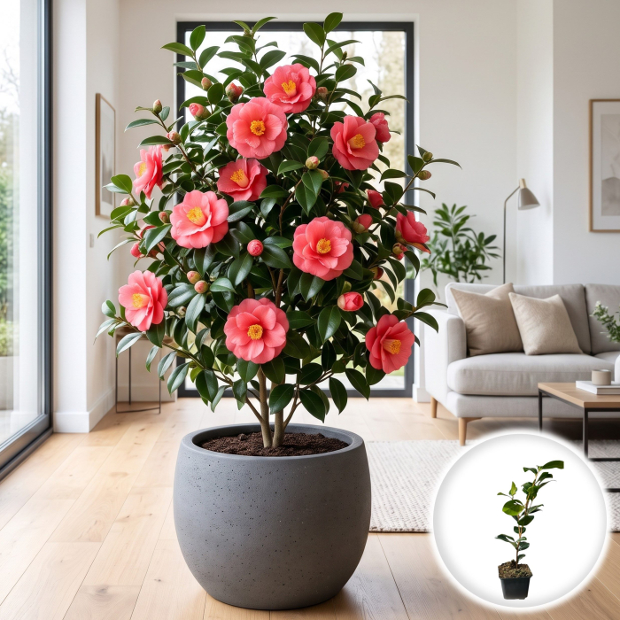 camelia-japonica-mary-williams-arbust-vesnic-verde-pepiniera-sibiu [2]
