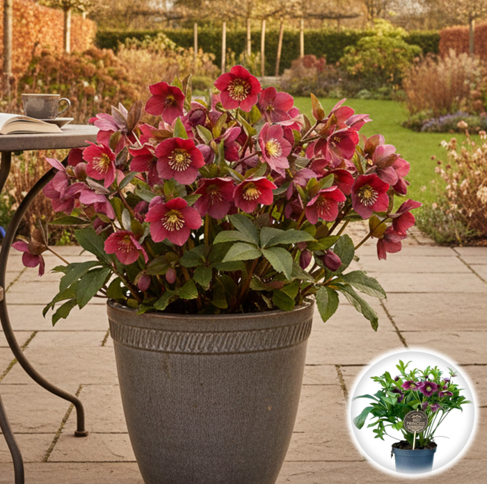 Helleborus - Princess Red - 30cm+ [3]