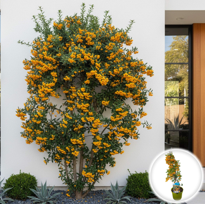 Pyracantha Soleil D'Or - 70cm [2]
