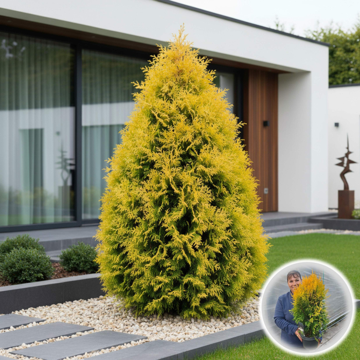 Tuia Plicata '4Ever Goldy' (50cm+) [1]