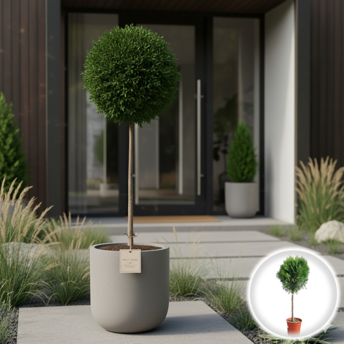 TUIA Smaragd Glob - Picior 100cm [1]