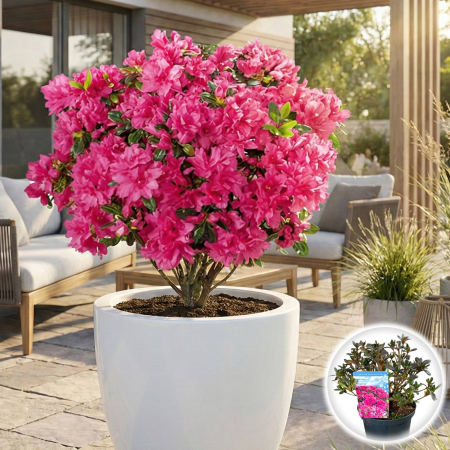 Rhododendron - azalee-japoneza-melina-rhododendron-roz-flori-duble-pepiniera-sibiu