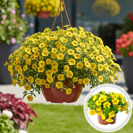 Flori Gradina si Balcon - Calibrachoa Galben (20cm) - XL