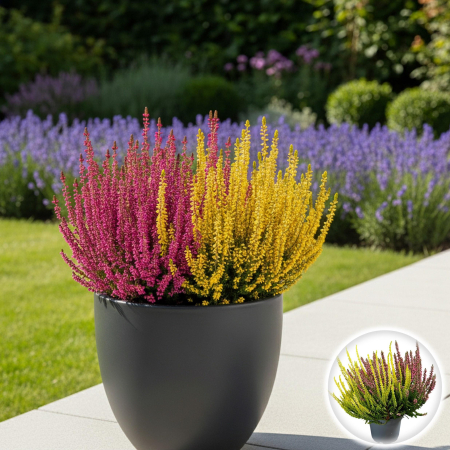 Flori Gradina si Balcon - Calluna V. -  Bicolor