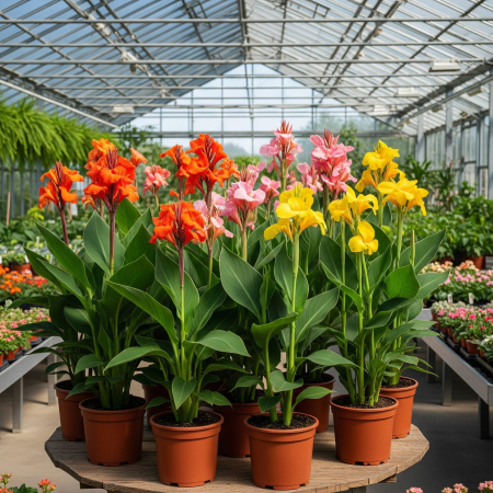 Flori Gradina si Balcon - Canna - Diverse Culori - 75cm+