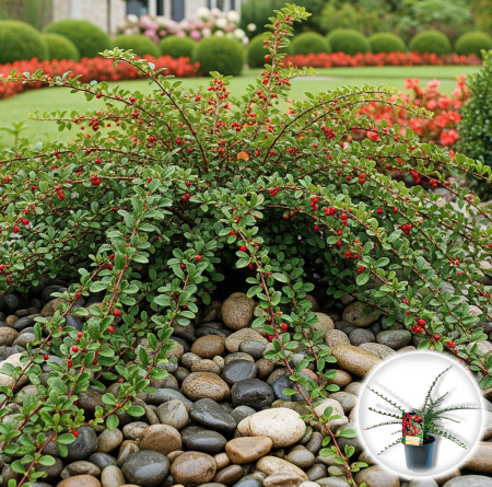Cotoneaster - Cotoneaster Horizontalis - 45cm