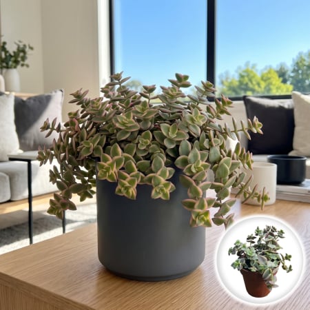 Crassula Ovata - crassula-marginalis-planta-suculenta-roz-pepiniera-sibiu