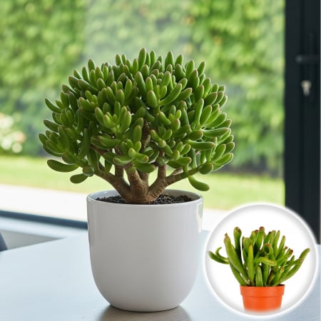 Crassula Ovata - Crassula O. Hobbit - 20cm