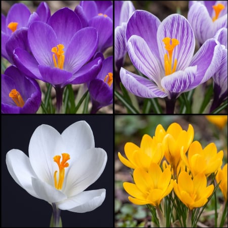 Bulbi de Branduse - pachet-10-bulbi-crocus-large-flowering-mix-pepiniera-sibiu