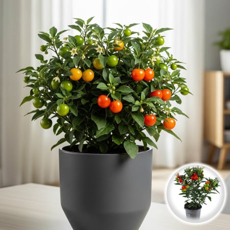 Plante Interior - Solanum - Marul Dragostei - 30cm