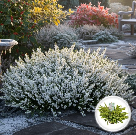 Plante Decorative - Erica Alba - White Perfection