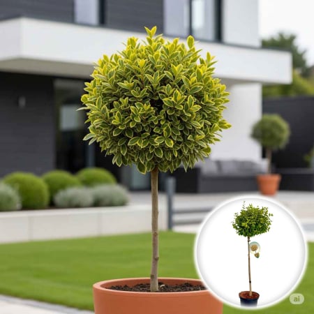 Plante Decorative - Euonymus Emerald Gold - Picior 100cm
