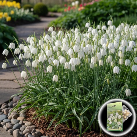 Bulbi de Flori - Fritillaria Alba - 10 Bulbi
