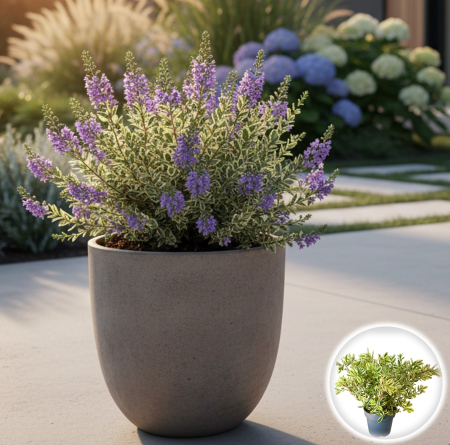 Flori Gradina si Balcon - Hebe Variegata - XL