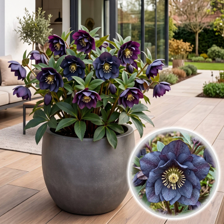 Flori Gradina si Balcon - helleborus-magic-double-slaty-blue-spanz-peren-pepiniera-sibiu