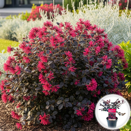 Plante Decorative - Loropetalum 'Black Pearl' - 40cm