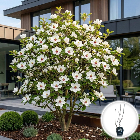 Magnolia - magnolia-sieboldii-vara-flori-albe-pepiniera-sibiu