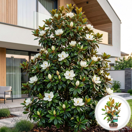 Magnolia - magnolia-grandiflora-vesnic-verde-60cm-pepiniera-sibiu