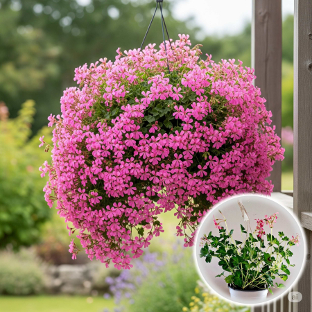 Flori Gradina si Balcon - Muscata Tiroleza - Roz - C4 Agatator