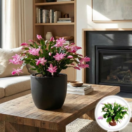 Plante Interior - Schlumbergera - Cactus de Craciun - Pink