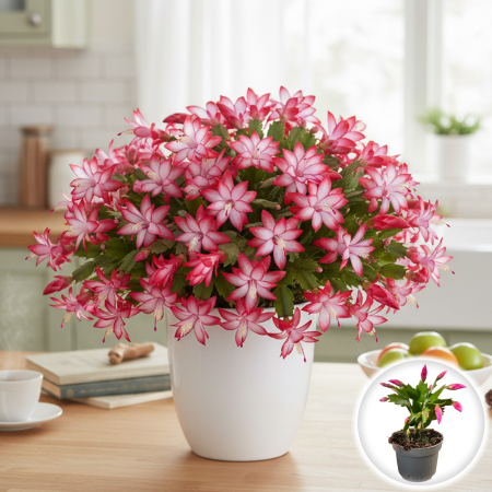 Schlumbergera - Schlumbergera - Cactus de Craciun - Red