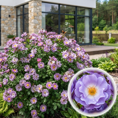 Trandafiri - rosa-blue-for-you-trandafir-floribunda-parfumat-pepiniera-sibiu