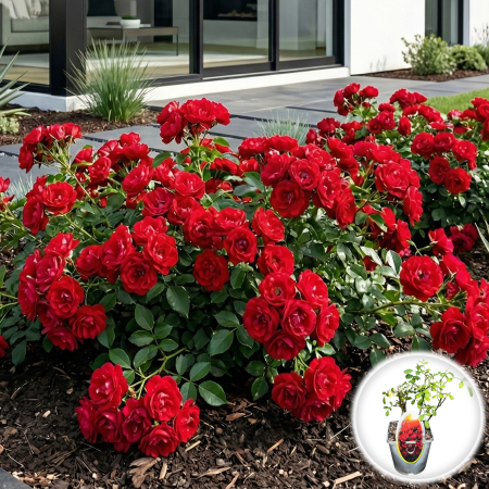 Trandafiri - rosa-fairy-king-trandafir-acoperitor-rosu-pepiniera-sibiu