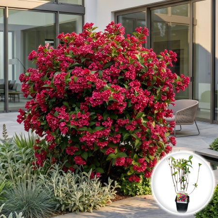 Weigela - weigela-florida-bristol-ruby-arbust-flori-rosii-pepiniera-sibiu