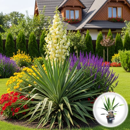 Yucca de Gradina - YUCCA Filamentosa 50cm+ (3L)