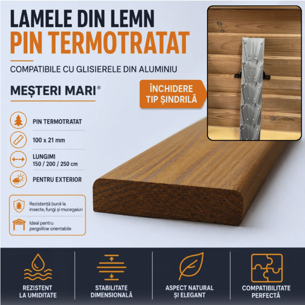 PROTECTIE LEMN TERMOTRATAT