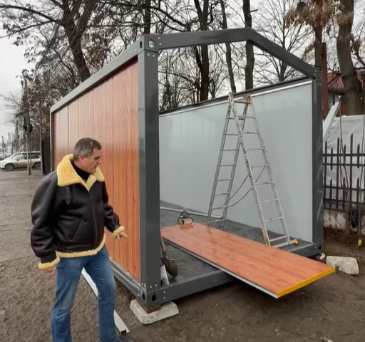 Cadru modular 7x3 m tiny house [2]