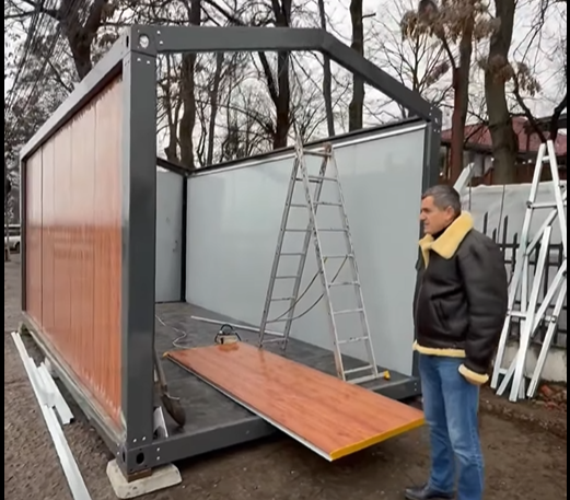 Cadru modular 7x3 m tiny house [3]
