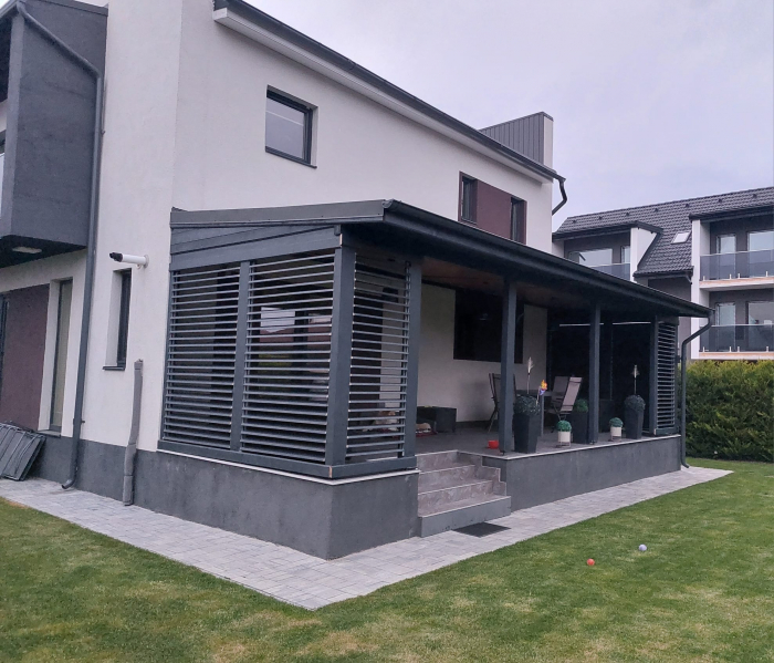 Feronerie glisiere din aluminiu pentru lamele orientabile [5]