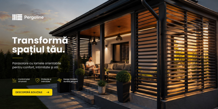 Feronerie cu glisiere aluminiu pentru lamele orientabile [30]