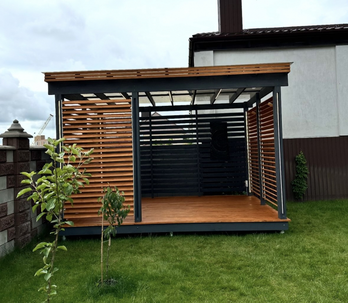 Feronerie cu glisiere aluminiu pentru lamele orientabile [11]