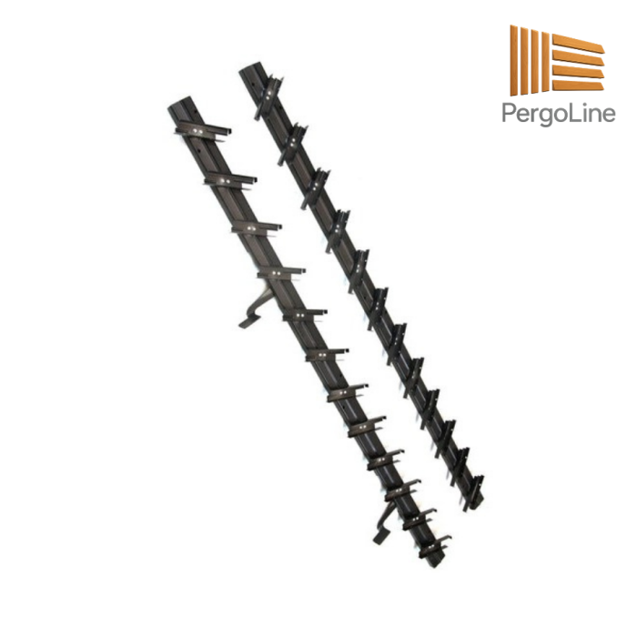 Jaluzele de terasa cu lamele ajustabile bioclimatice. Feronerie metalica. [5]