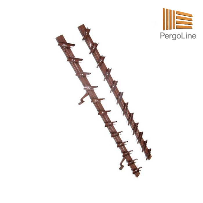 Jaluzele de terasa cu lamele ajustabile bioclimatice. Feronerie metalica. [2]