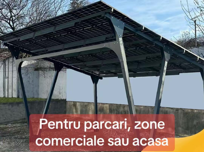 PergoPort – Structură Carport pentru Panouri Fotovoltaice | Carport Solar Metalic [6]