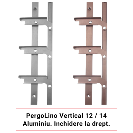 126 cm lățime cu 150-250 cm inaltime, PergoLino Vertical14 cu lamele metalice [7]
