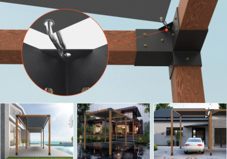 Kit modular pentru pergole DIY [1]