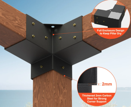 Kit modular pentru pergole DIY [2]