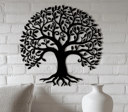 Decoratiuni ''Tree of life" - Decor de perete din metal - Pomul vietii - model Tree3