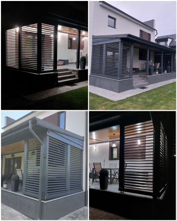 Feronerie glisiere din aluminiu pentru lamele orientabile [3]