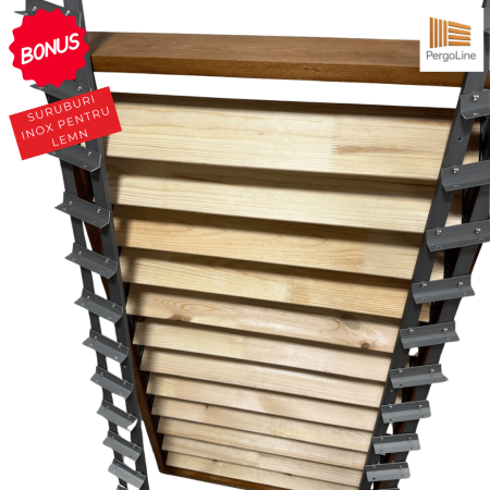 Feronerie glisiere din aluminiu pentru lamele orientabile [2]