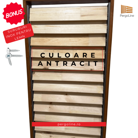 Feronerie cu glisiere aluminiu pentru lamele orientabile [4]